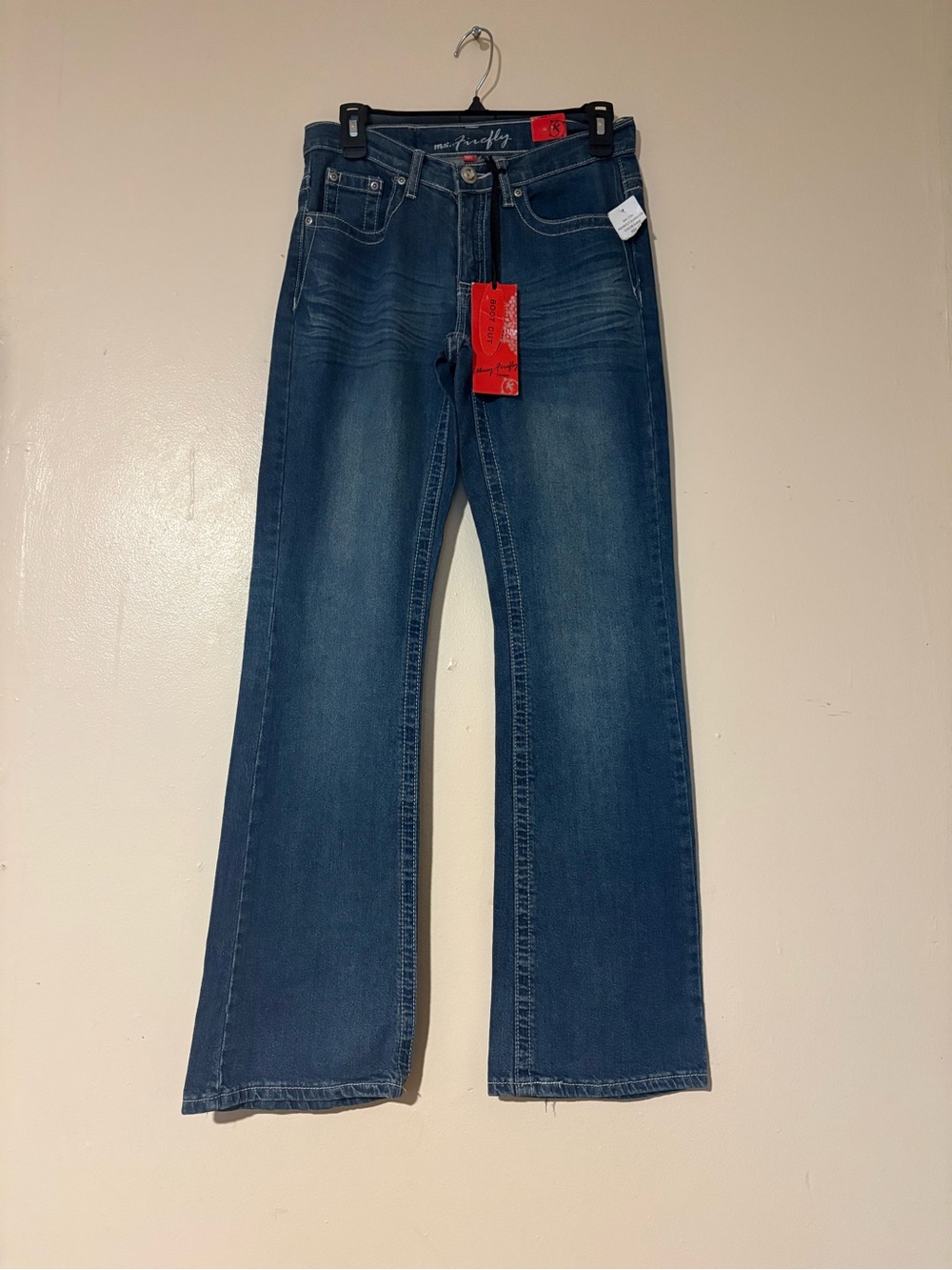 Miss Selfridge Dark Blue Bootcut Jeans